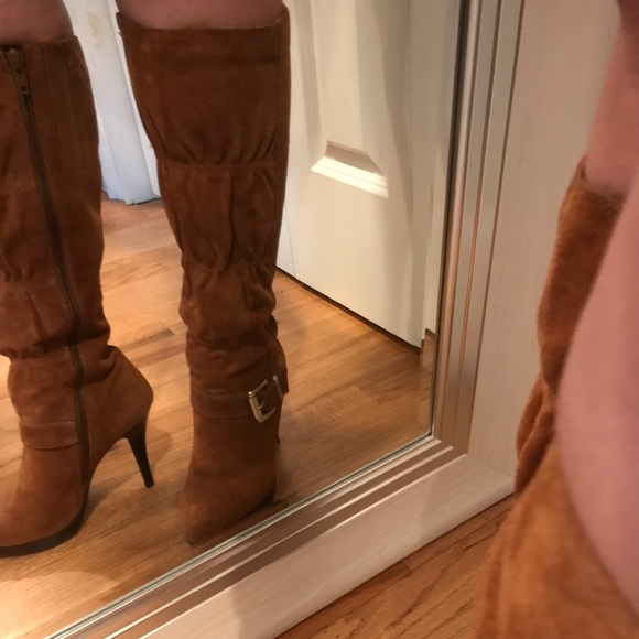 PRICE DROP Caramel suede Michael Kors - Picture 8 of 8